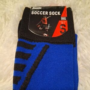 Blue and Black Men's Socks